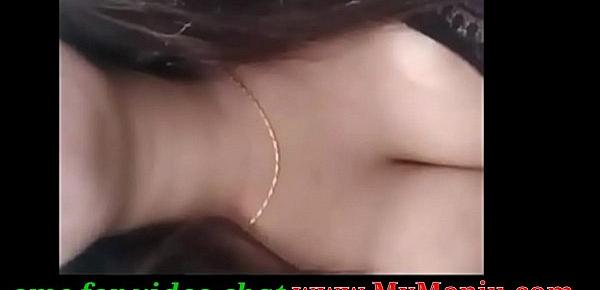  Big booby girl  shows her big milky boobs hindi audio